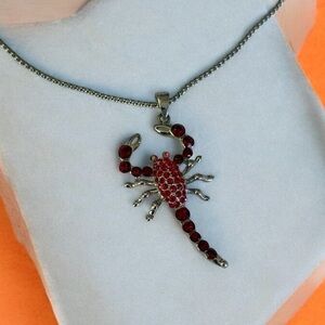🫶🏻 Scorpion Rhinestone Necklace